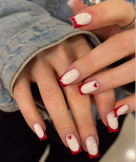 Uñas Postizas Cuadradas Cortas Acabado Profesional - Image 33