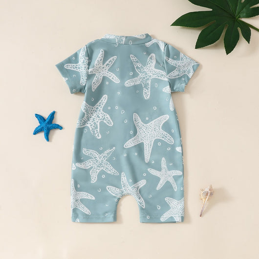 Enterizo de Baño Infantil Estampado para Verano - Image 38