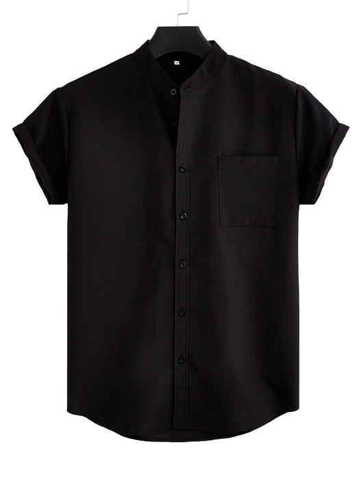Camisa Casual Hombre Básica con Bolsillo - Image 16