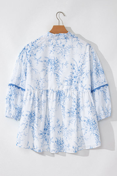 Blusa Estampada Floral en Chifón para Mujer - Image 17