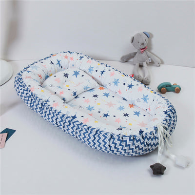 Almohada de Viaje Plegable para Cuna Portátil con Funda Lavable - Image 17