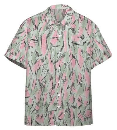 Camisa Estampada Elástica de Fibra de Acetato para Hombre - Image 56