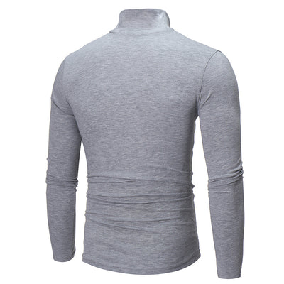 Suéter Cuello Alto Slim Fit Elegante para Hombre Joven - Image 33