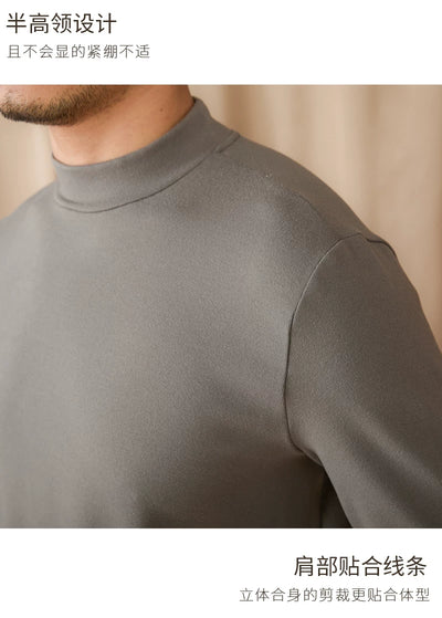 Suéter Cuello Alto Elástico Térmico para Desplazamientos - Image 27