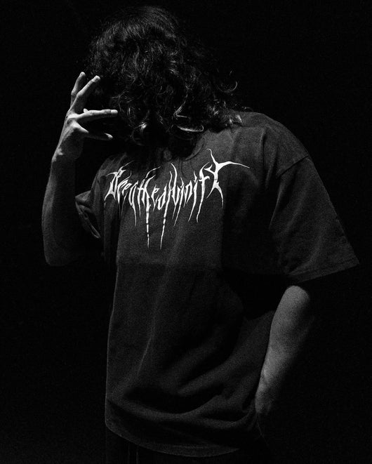 Playera Holgada de Algodón Talla Grande Estilo Oscuro - Image 34