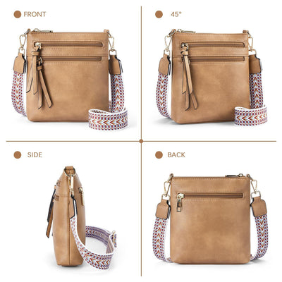 Bolso de Hombro Vertical para Mujer con Múltiples Bolsillos - Image 34