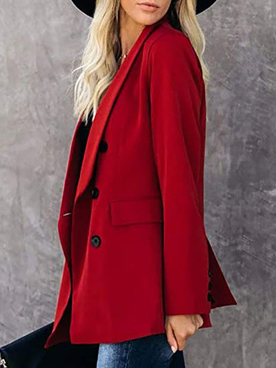 Blazer Cardigan Entallado con Botones para Mujer - Image 14