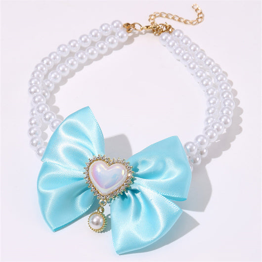 Collar Princesa con Dije Corazón para Mascotas - Image 31