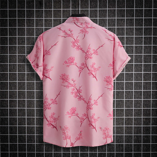 Camisa Estampada Floral de Manga Corta - Image 19