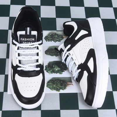 Zapatillas de Skate Clásicas Bajas Blancas para Parejas y Estudiantes Casuales - Image 8