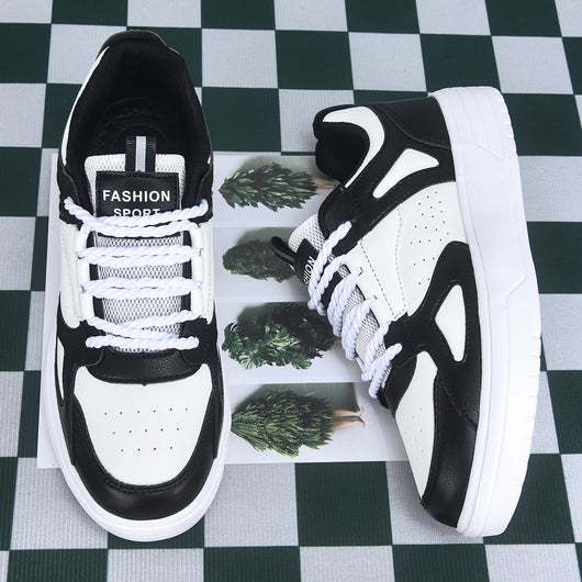 Zapatillas de Skate Clásicas Bajas Blancas para Parejas y Estudiantes Casuales - Image 8