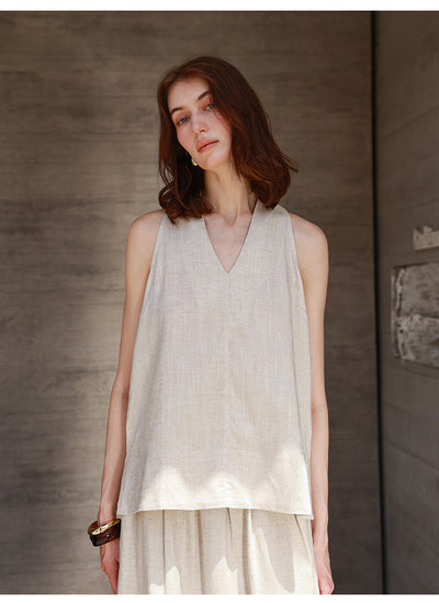 Top Halter Mujer Tirantes Finos para Verano - Blusa Fresca y Versátil - Image 13