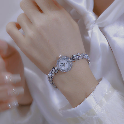 Reloj Sirena Lujo Ligero con Cristal Zircón Ojo de Caballo Estrellado - Image 15