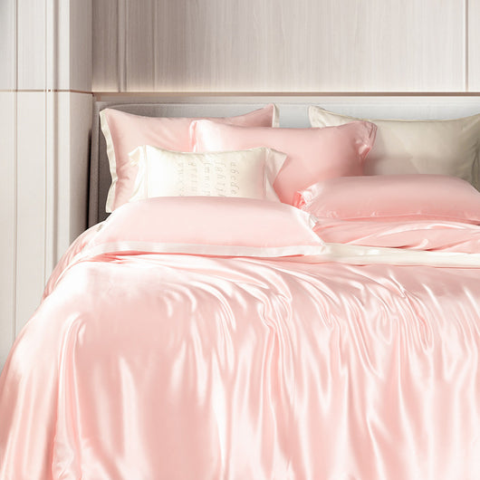 Juego de Sábanas de Seda Pura Doble Cara - Funda Nórdica Lavada para Dormir Premium - Image 21