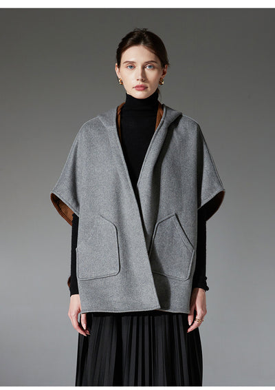 Chal de Lana Cashmere en Colores Puros - Image 10