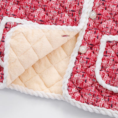 Abrigo de Algodón Clásico con Forro Polar para Otoño e Invierno - Image 23