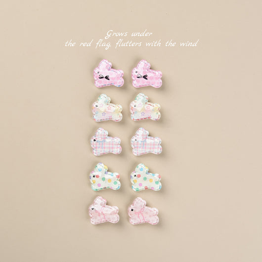 Clips y Diademas Infantiles Conejo y Pato - Diseño Adorable - Image 35