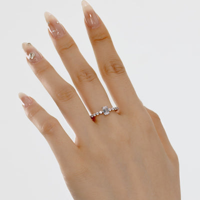 Anillo de Diamante Redondo para Mujer - Image 10