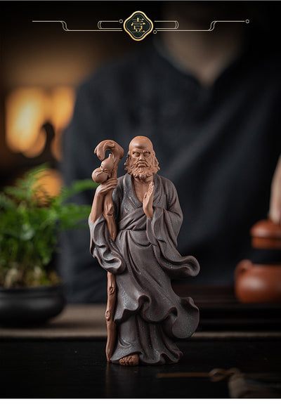 Ornamento Zen Ancestral: Bodhidharma Cruzando el Río - Image 10