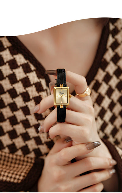 Reloj Cuadrado Minimalista Luxury para Mujer - Diseño Retro Sofisticado - Image 14