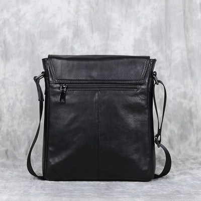 Mochila Ejecutiva de Cuero Genuino con Bolsa Crossbody Vertical de Alta Capacidad - Image 30
