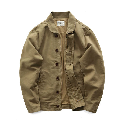 Chaqueta Suelta Retro Casual para Hombre - Estilo Deck Versátil - Image 17
