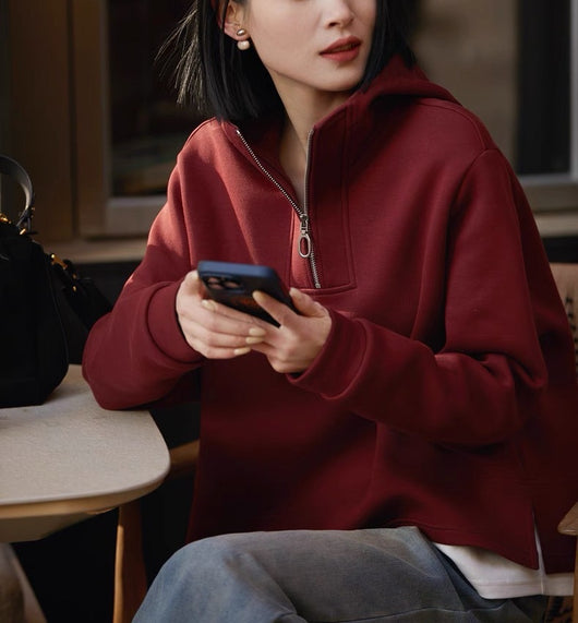 Sudadera Deportiva Dos Capas con Cierre - Ajuste Relajado - Image 37