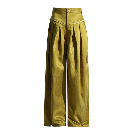 Pantalones Casuales de Cintura Alta Holgados con Diseño Exclusivo - Image 15