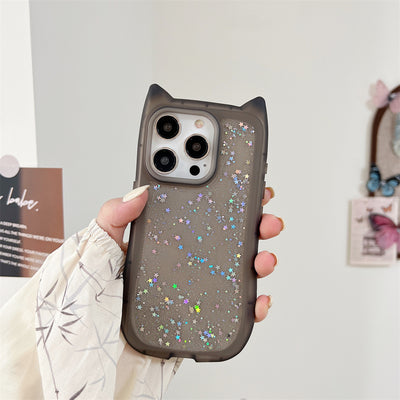 Funda para Celular con Orejas de Gato 3D y Purpurina Epoxi - Image 19
