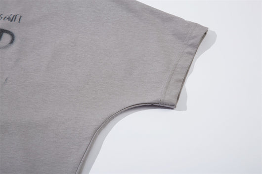 Camiseta de Algodón Puro con Diseño de Sombra Creativa para Hombre - Image 12