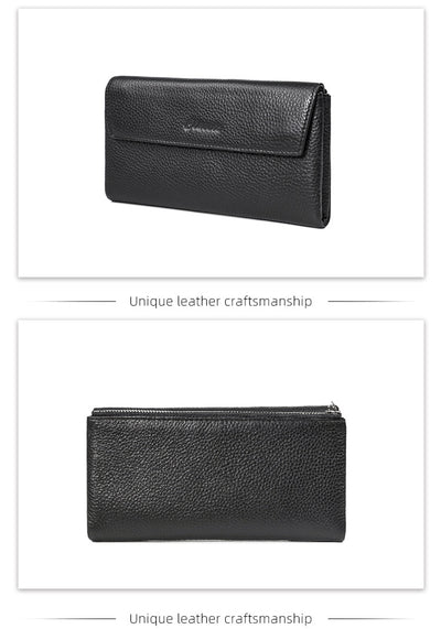 Billetera de Cuero Genuino Premium - Cartera Manual de Piel de Res - Image 28
