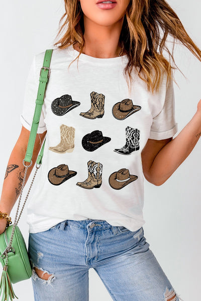 Camiseta Western Retro Denim para Conciertos Country - Image 13