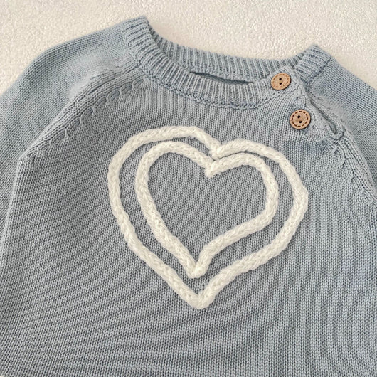 Conjunto de Crochet para Bebé Niña - Blusa Manga Larga y Pantalón Acampanado de Algodón - Image 13