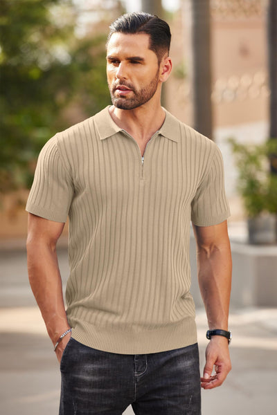 Polo Deportivo Hombre Manga Corta con Cierre - Estilo Golf Casual - Image 18