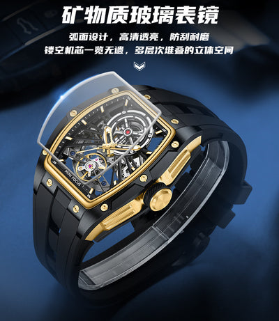 Reloj Automático de Acero Inoxidable con Caja Hueca para Hombre - Image 25