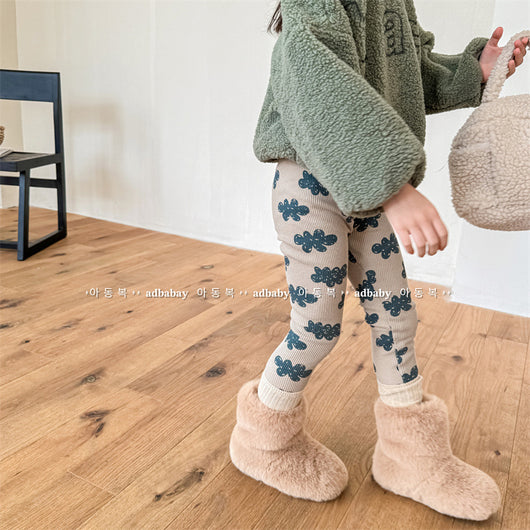 Leggings Térmicos Gruesos para Niñas con Forro Polar - Image 34
