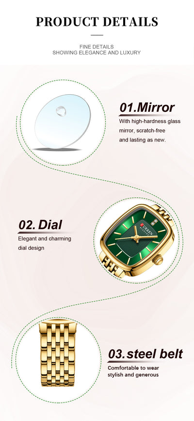 Reloj de Moda para Mujer con Correa de Acero Inoxidable - Image 25