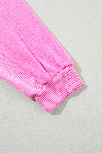 Camiseta Suelta de Color Liso Talla Grande para Mujer - Image 9