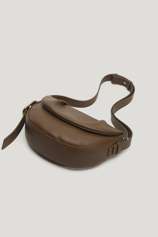 Bolso Bandolera de Cuero Vacuno con Pliegues - Image 26