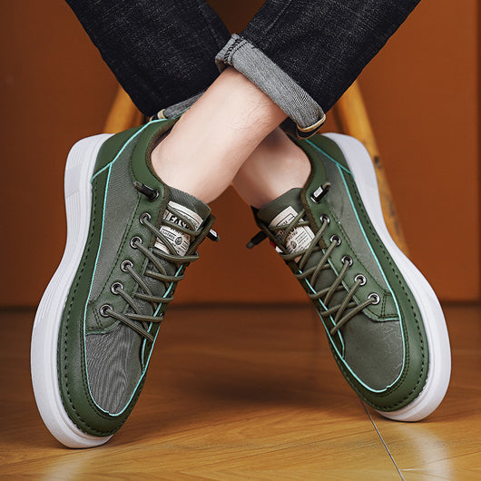 Tenis Casuales Hombre Lona Premium Versátil Estilo Urbano - Image 16