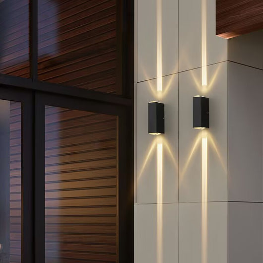 Lámpara de Pared Exterior Doble Artística - Luz Impermeable para Fachadas y Escaleras - Image 16