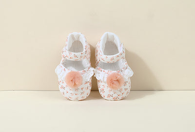 Zapatos de Algodón Floral Estilo Princesa Coreano para Niñas - Image 12