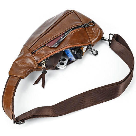 Bolsa de Pecho de Cuero para Hombre - Diseño Moderno y Funcional - Image 39