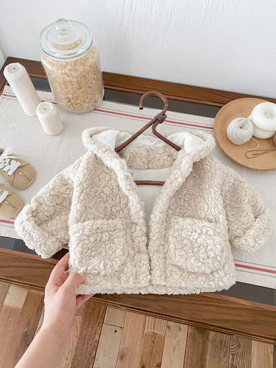 Abrigo Infantil con Orejas de Osito Acolchado y Cálido - Image 20