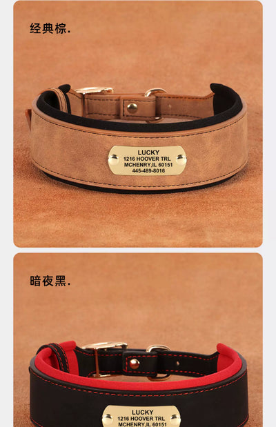 Collar Ancho para Perro con Letrero Antideslizante - Image 25