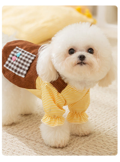Enterizo Térmico de Dos Patas para Perros Pequeños - Otoño e Invierno - Image 17