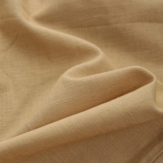 Pantalón Ancho de Lino y Algodón con Cintura Elástica - Image 75
