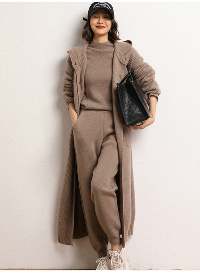 Abrigo Trench Grueso con Capucha y Botones de Cuerno - Image 14