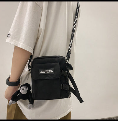 Bolso Bandolera Casual de Nylon para Hombre - Diseño Moderno y Funcional - Image 25