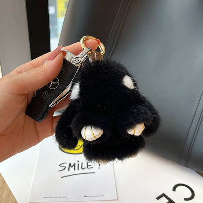 Llavero Colgante Conejo Peluche Mink Red Viral - Image 30